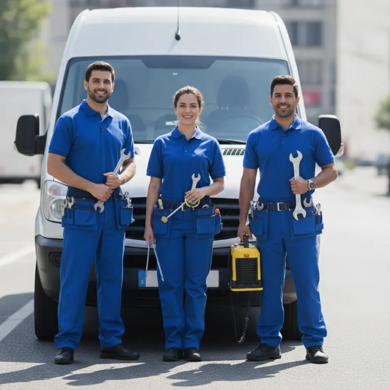 Industrial Laundry team in Bangor